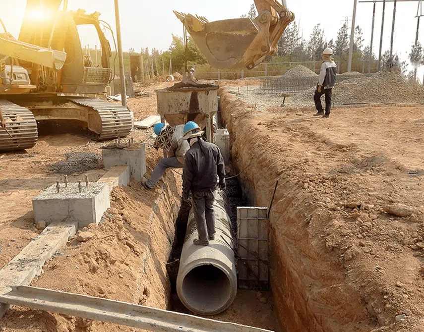 grading/excavating